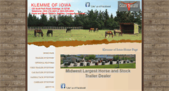 Desktop Screenshot of klemmeofiowa.com